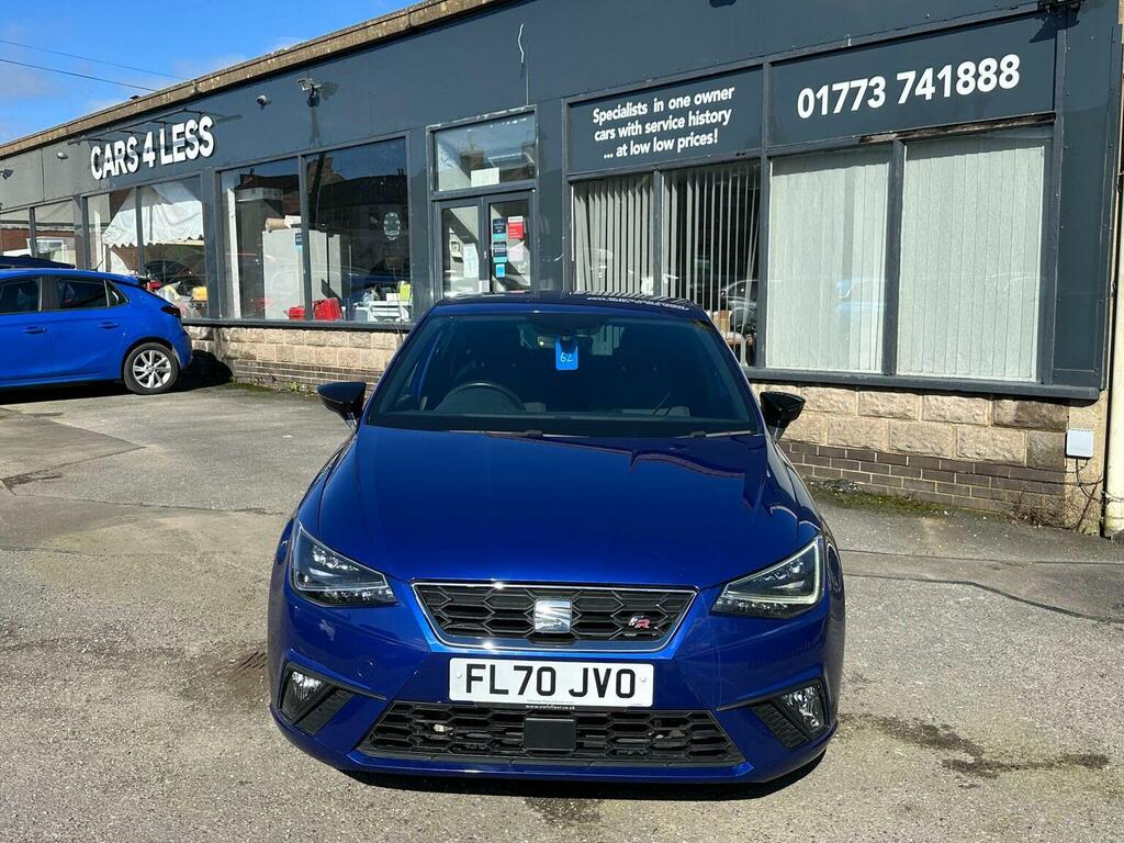 Seat Ibiza Hatchback 1.0 Tsi Fr Euro 6 Ss Gpf 202070 FL70JVO Blue #2
