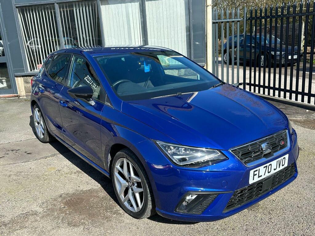 Seat Ibiza Hatchback 1.0 Tsi Fr Euro 6 Ss Gpf 202070 FL70JVO Blue #3
