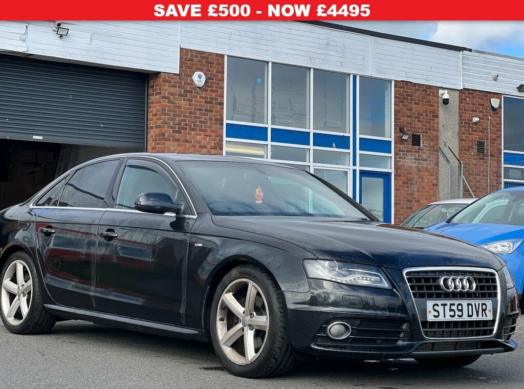Audi A4 2L Tdi S Line Black