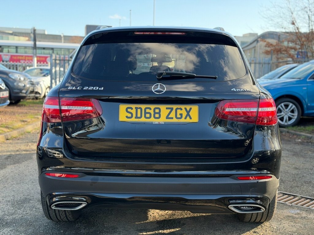 Mercedes-Benz GLC Class 2.1L Glc 220 D 4Matic Urban Edition SD68ZGX Black #6