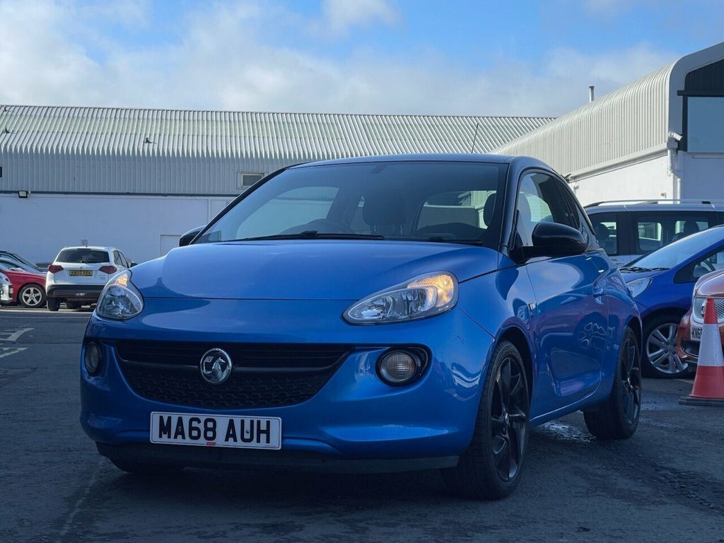 Vauxhall Adam 1.2L Energised MA68AUH Blue #3