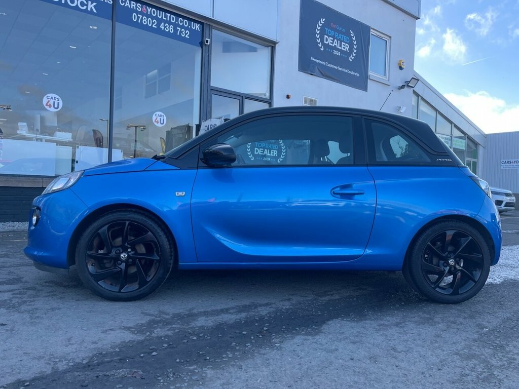 Vauxhall Adam 1.2L Energised MA68AUH Blue #4