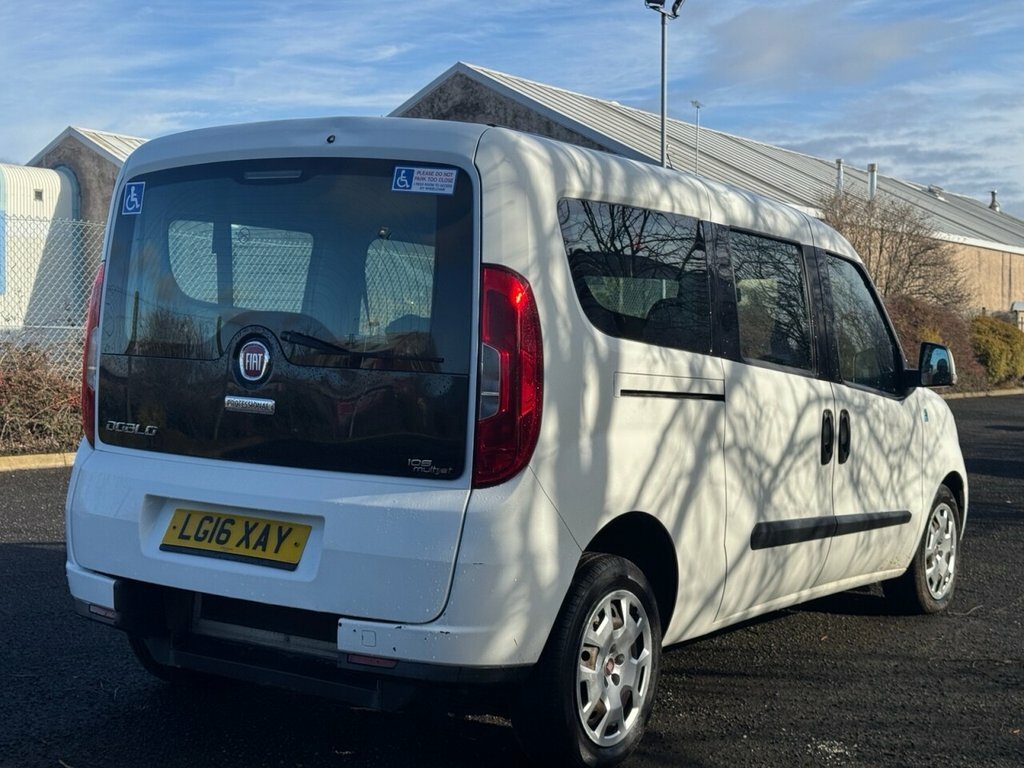 Fiat Doblo 1.6L Maxi Sx LG16XAY White #4