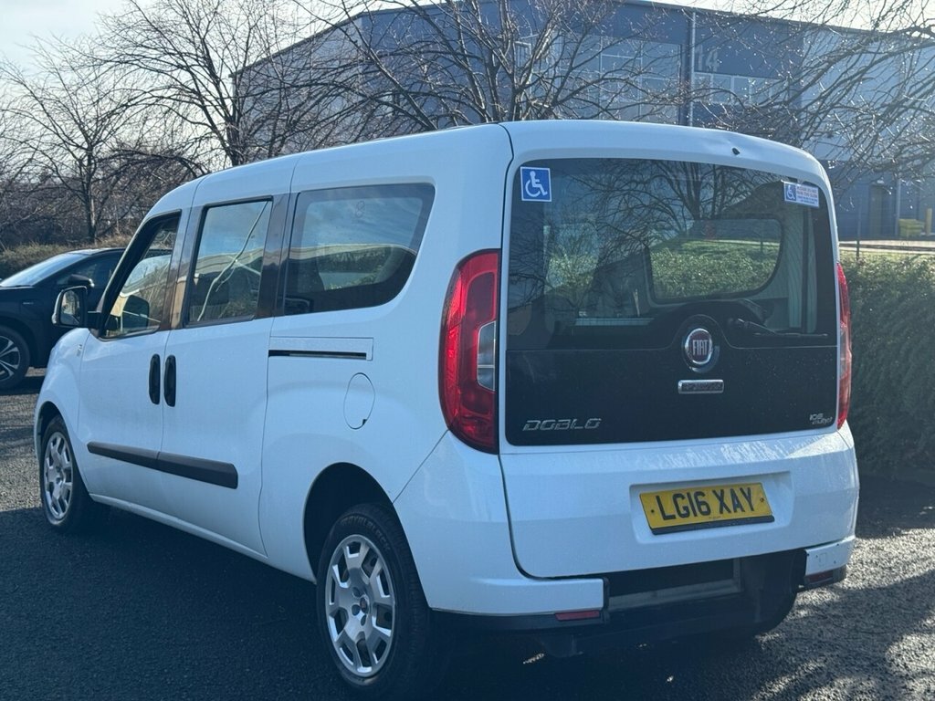 Fiat Doblo 1.6L Maxi Sx LG16XAY White #6