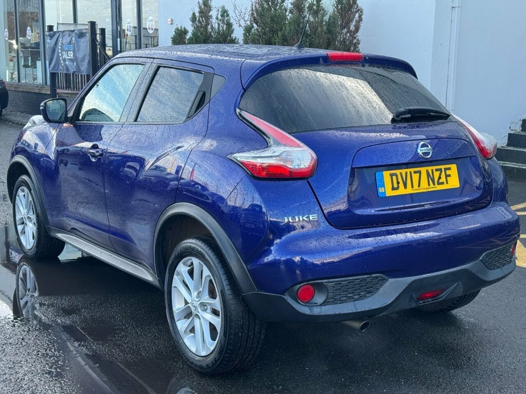 Nissan Juke 1L N-connecta DV17NZF Blue #4