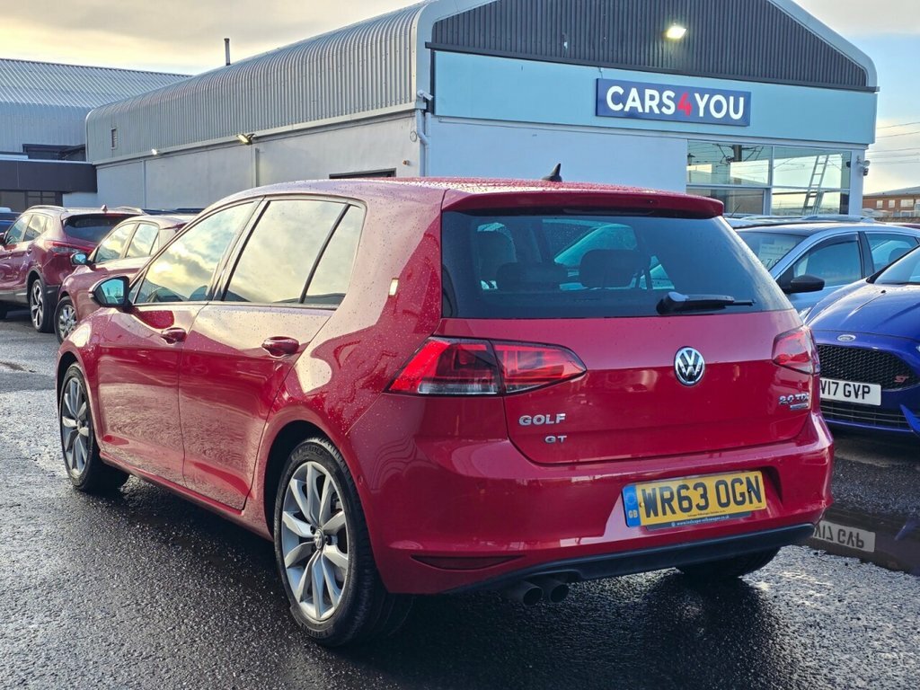 Volkswagen Golf 2L Gt WR63OGN Red #5