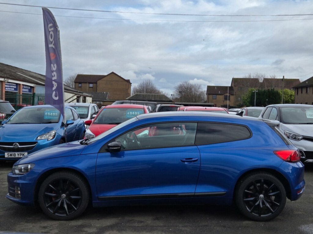 Volkswagen Scirocco 2L Gt Black Edition EY17UVK Blue #4