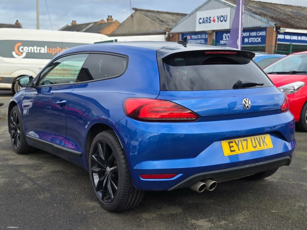 Volkswagen Scirocco 2L Gt Black Edition EY17UVK Blue #5