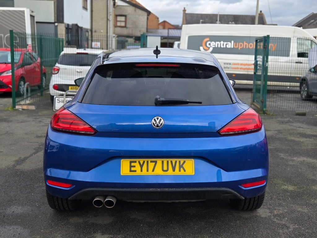 Volkswagen Scirocco 2L Gt Black Edition EY17UVK Blue #6