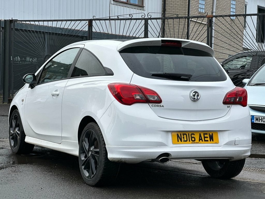 Vauxhall Corsa 1L Limited Edition ND16AEW White #4