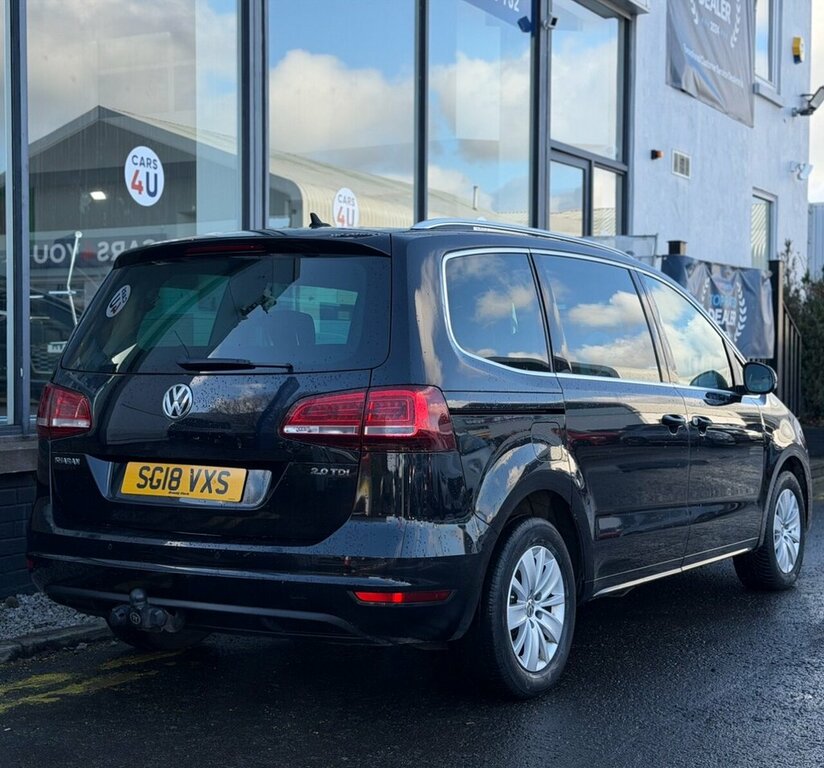 Volkswagen Sharan 2L Se Nav Black #4