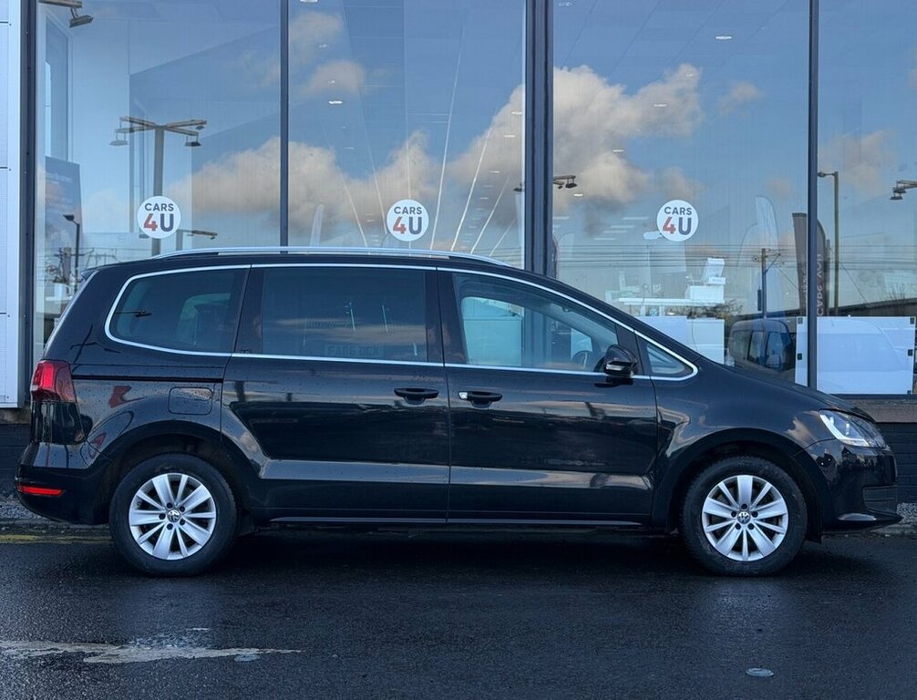 Volkswagen Sharan 2L Se Nav Black #6