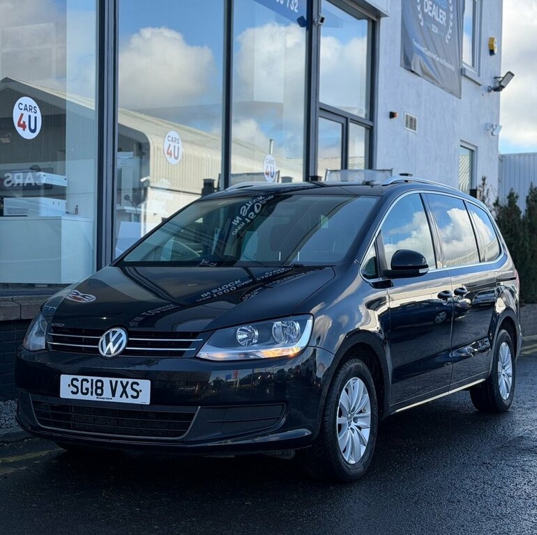 Volkswagen Sharan 2L Se Nav Black #2