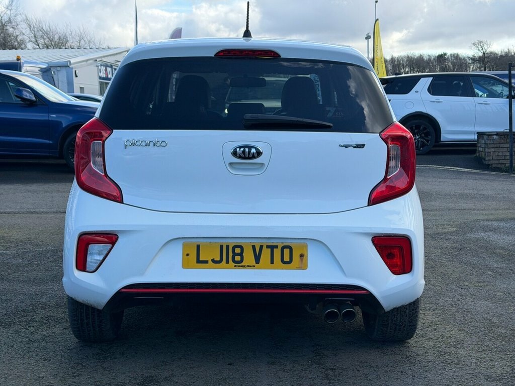 Kia Picanto 1L Gt-line LJ18VTO White #6