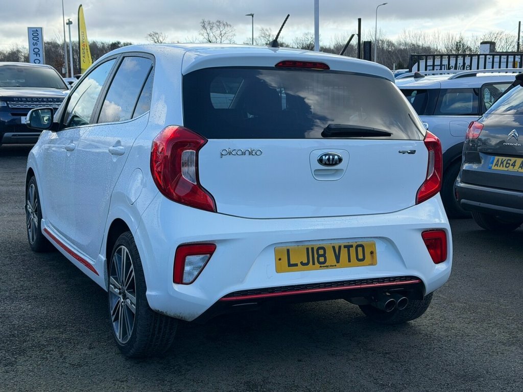 Kia Picanto 1L Gt-line LJ18VTO White #5