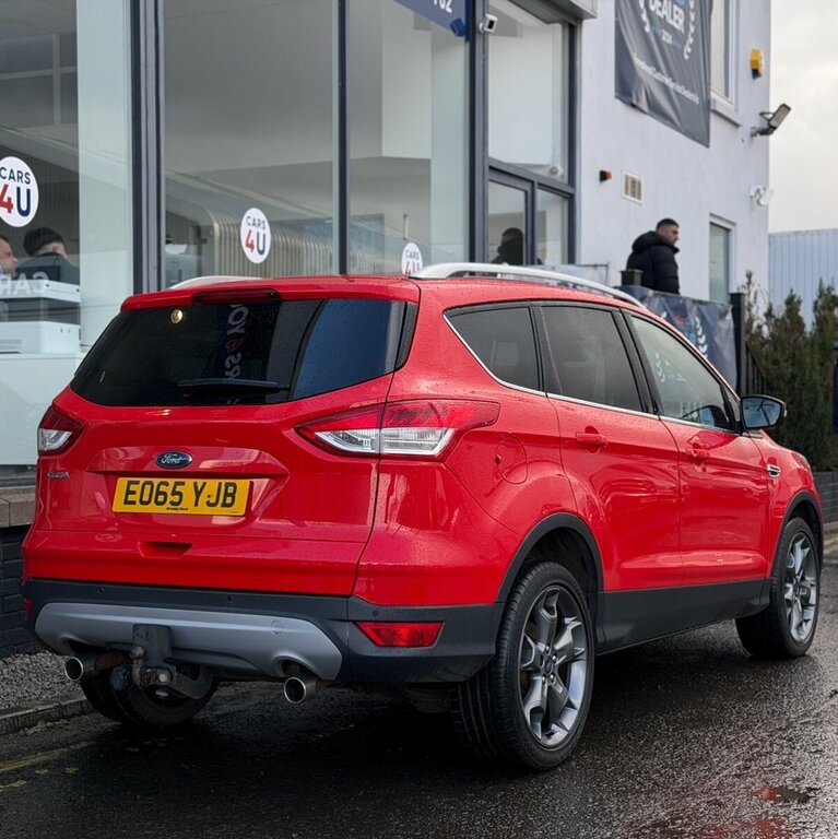 Ford Kuga 2L Titanium X Sport EO65YJB Red #4
