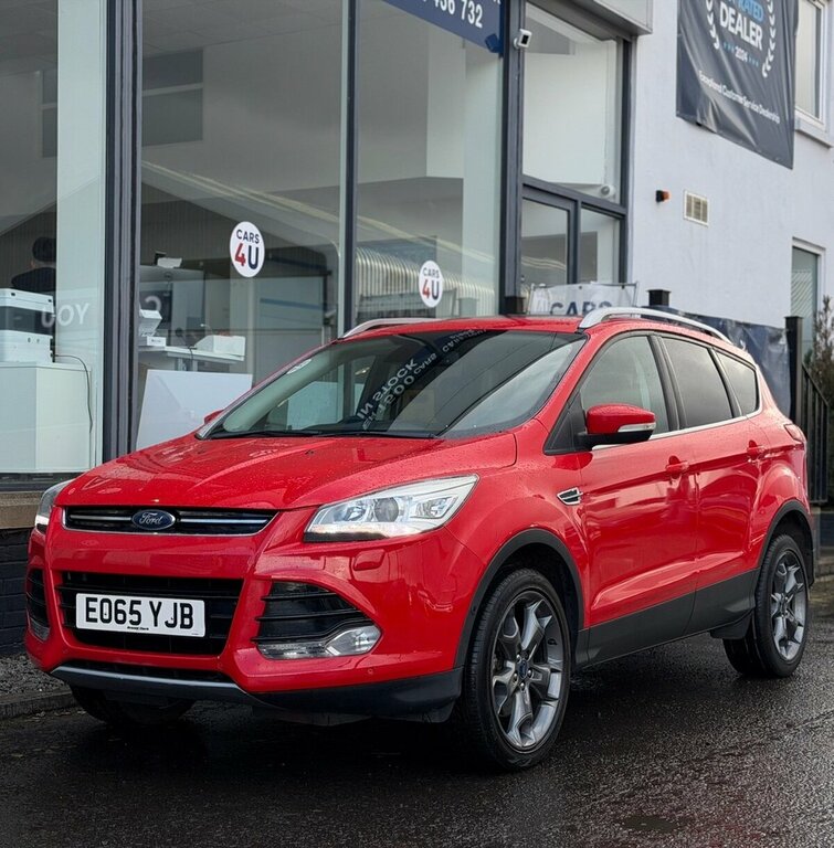 Ford Kuga 2L Titanium X Sport EO65YJB Red #2