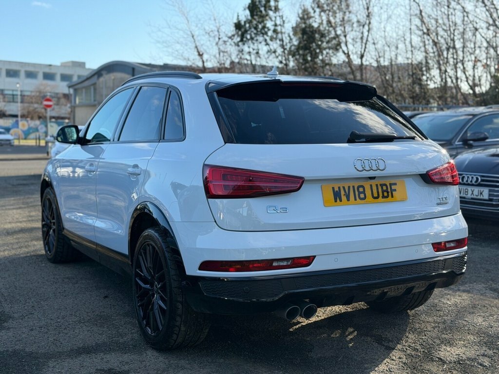 Audi Q3 2L Black Edition WV18UBF White #5