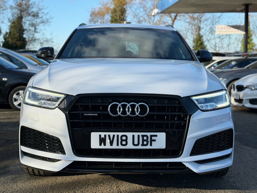 Audi Q3 2L Black Edition WV18UBF White #2