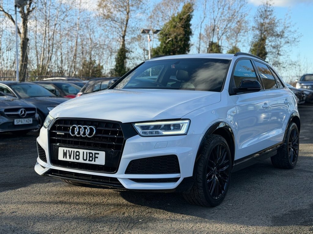 Audi Q3 2L Black Edition WV18UBF White #3