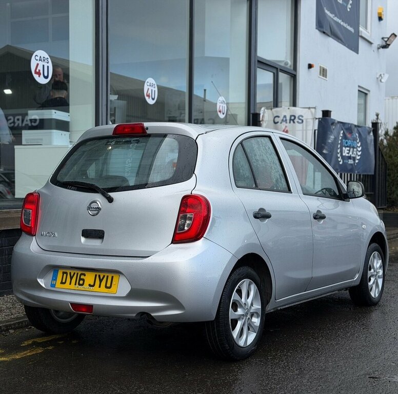 Nissan Micra 1.2L Vibe Silver #4