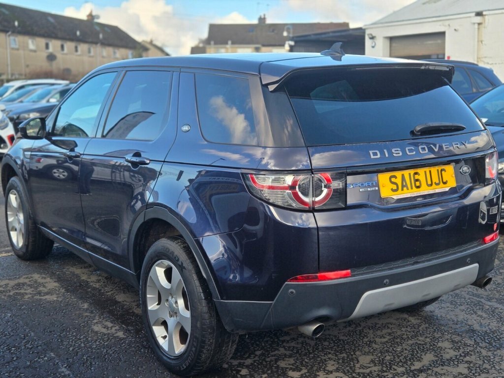 Land Rover Discovery Sport 2L Hse SA16UJC Blue #4