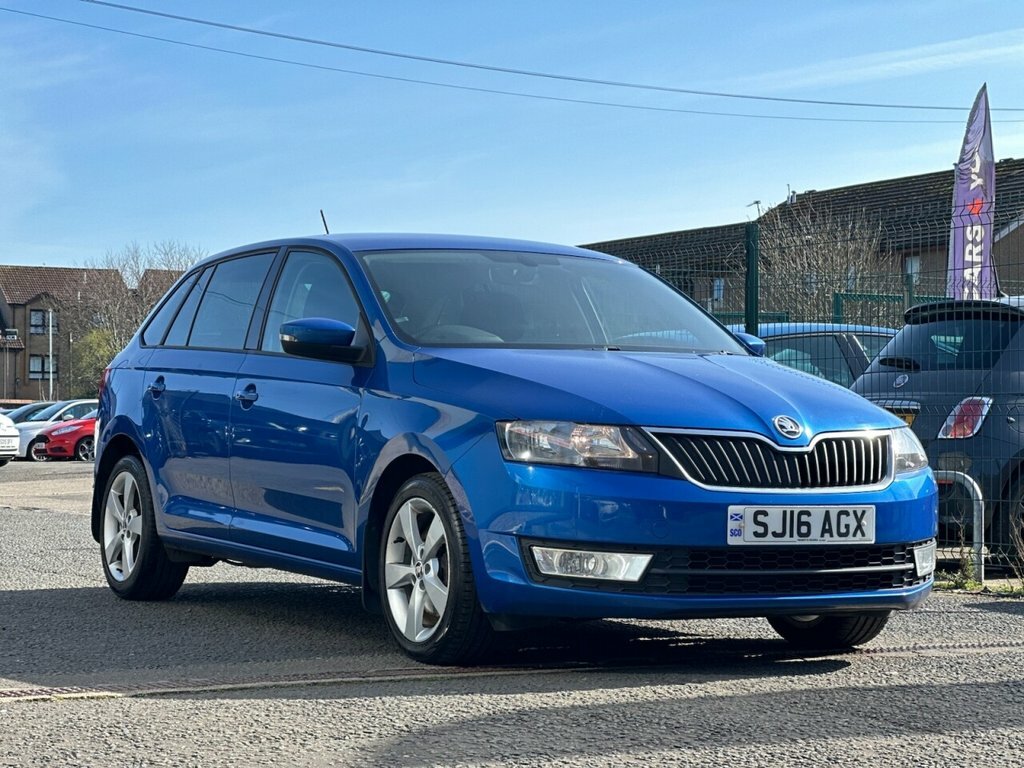 Skoda Rapid Spaceback 1L Se Tech Blue