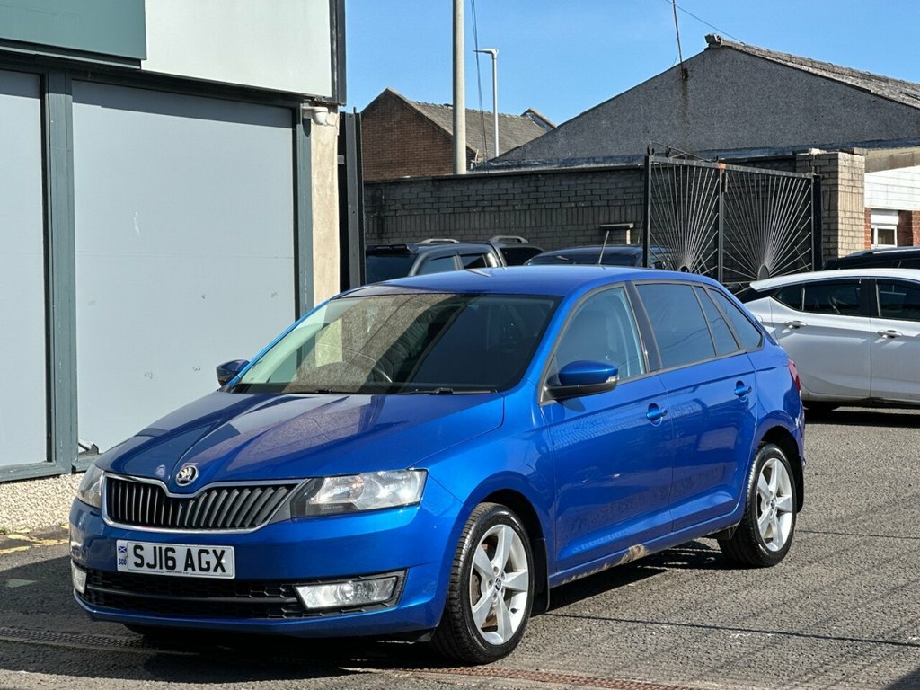 Skoda Rapid Spaceback 1L Se Tech SJ16AGX Blue #2