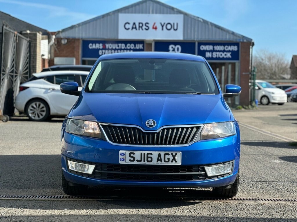 Skoda Rapid Spaceback 1L Se Tech SJ16AGX Blue #3
