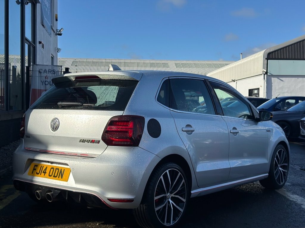 Volkswagen Polo Hatchback FJ14ODN Silver #4