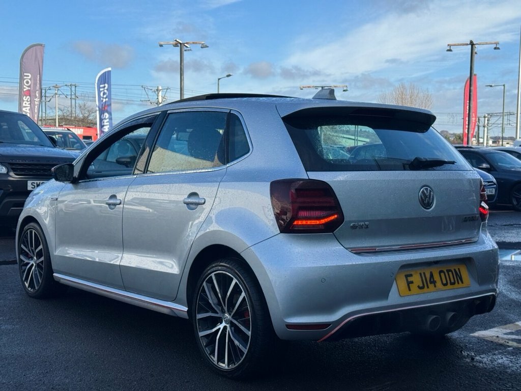 Volkswagen Polo Hatchback FJ14ODN Silver #6