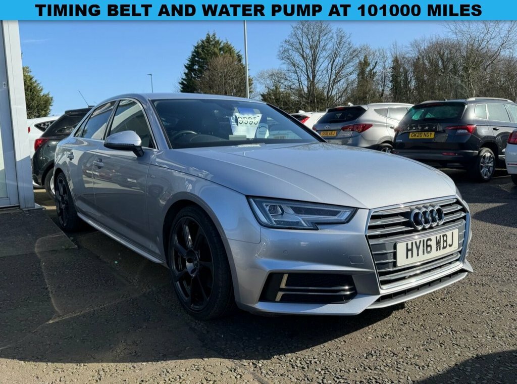 Audi A4 2L S Line Silver