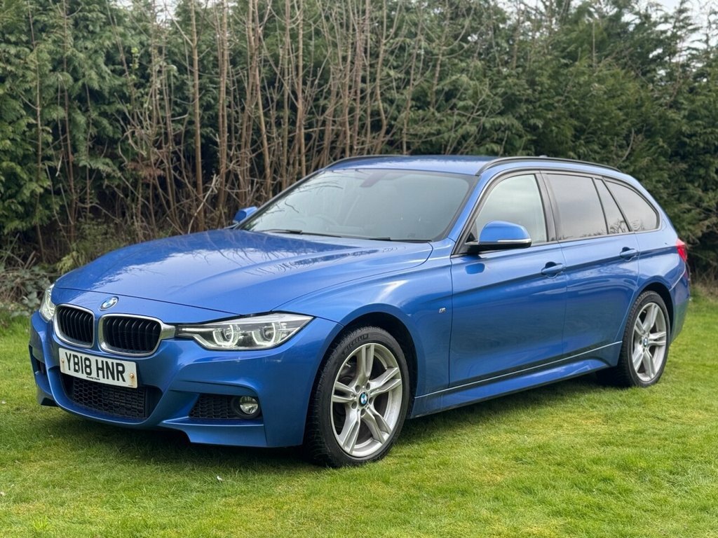 BMW 3 Series 2L M Sport YB18HNR Blue #3