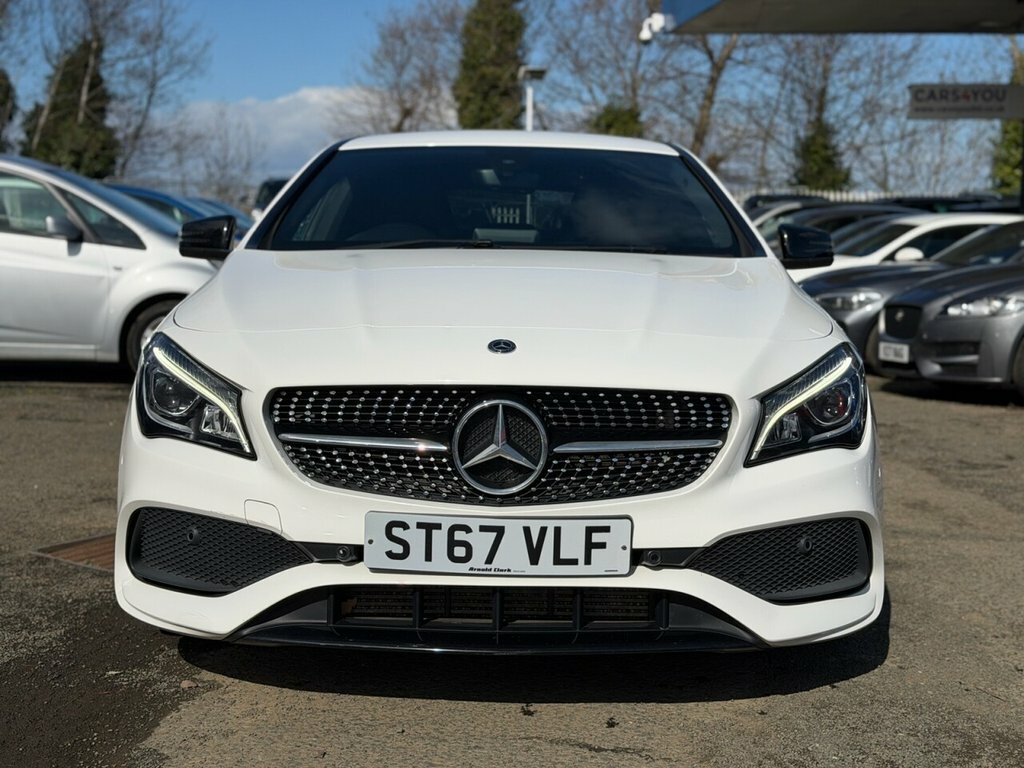 Mercedes-Benz CLA Class 2L Amg Line ST67VLF White #2