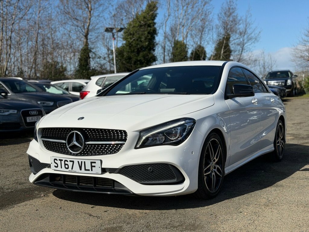 Mercedes-Benz CLA Class 2L Amg Line ST67VLF White #3