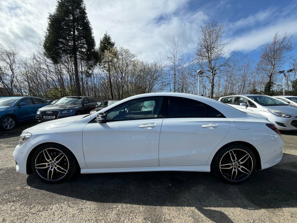Mercedes-Benz CLA Class 2L Amg Line ST67VLF White #4