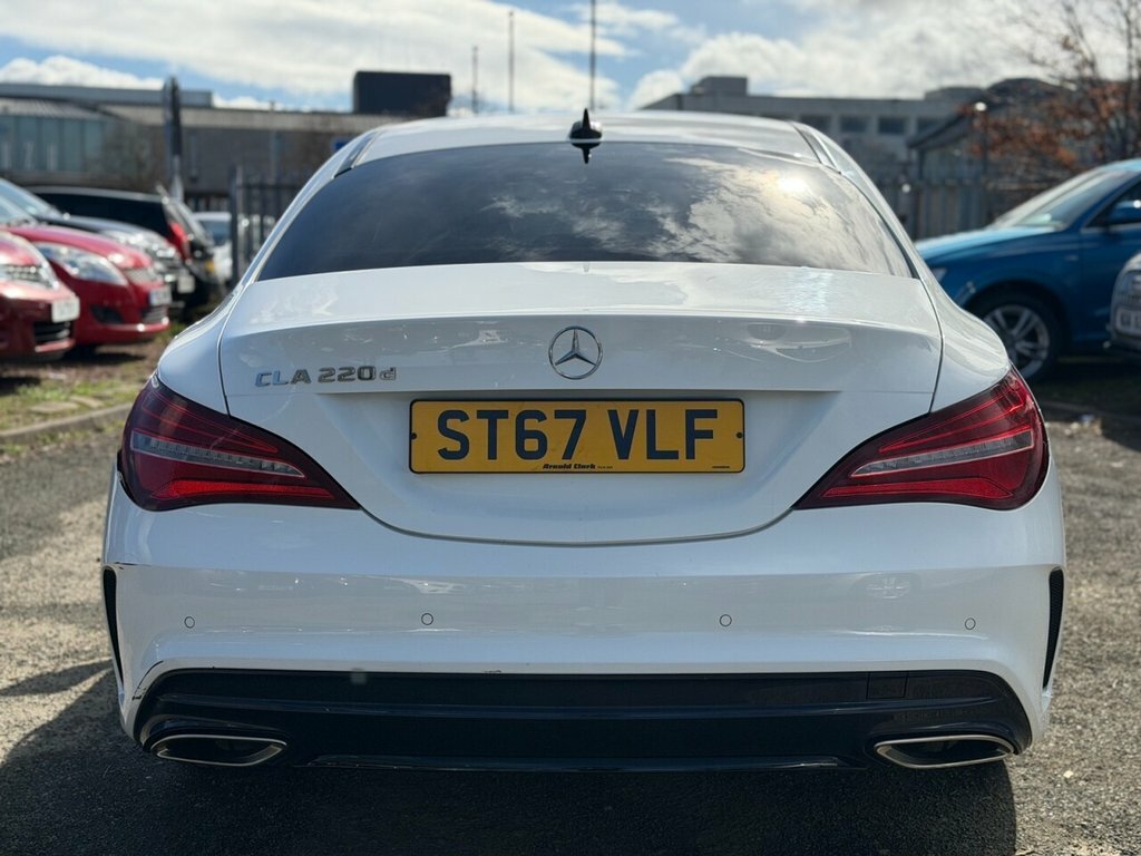 Mercedes-Benz CLA Class 2L Amg Line ST67VLF White #6