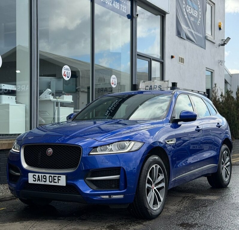 Jaguar F-Pace 2L R-sport SA19OEF Blue #2