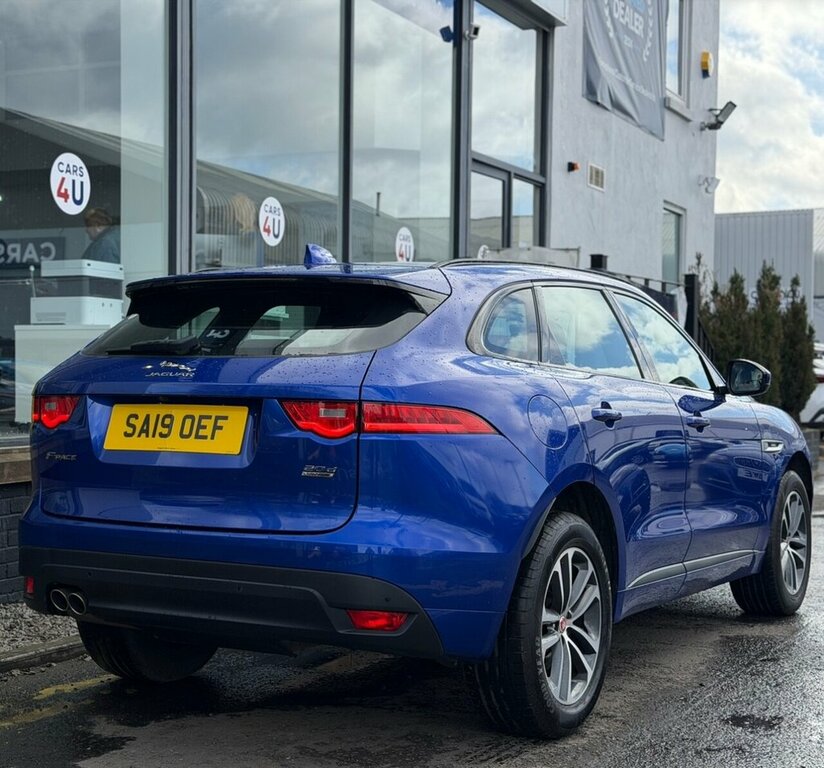 Jaguar F-Pace 2L R-sport SA19OEF Blue #4