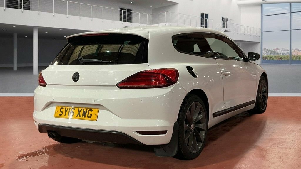 Volkswagen Scirocco 1.4L Gt SY16XWG White #4