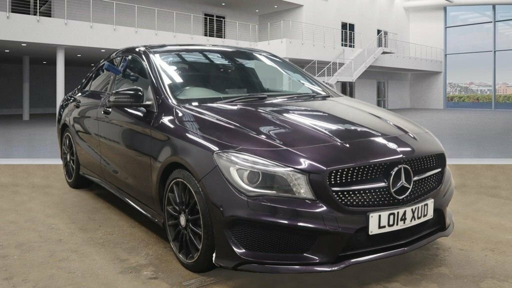 Mercedes-Benz CLA Class 2L Amg Sport LO14XUD Purple #2