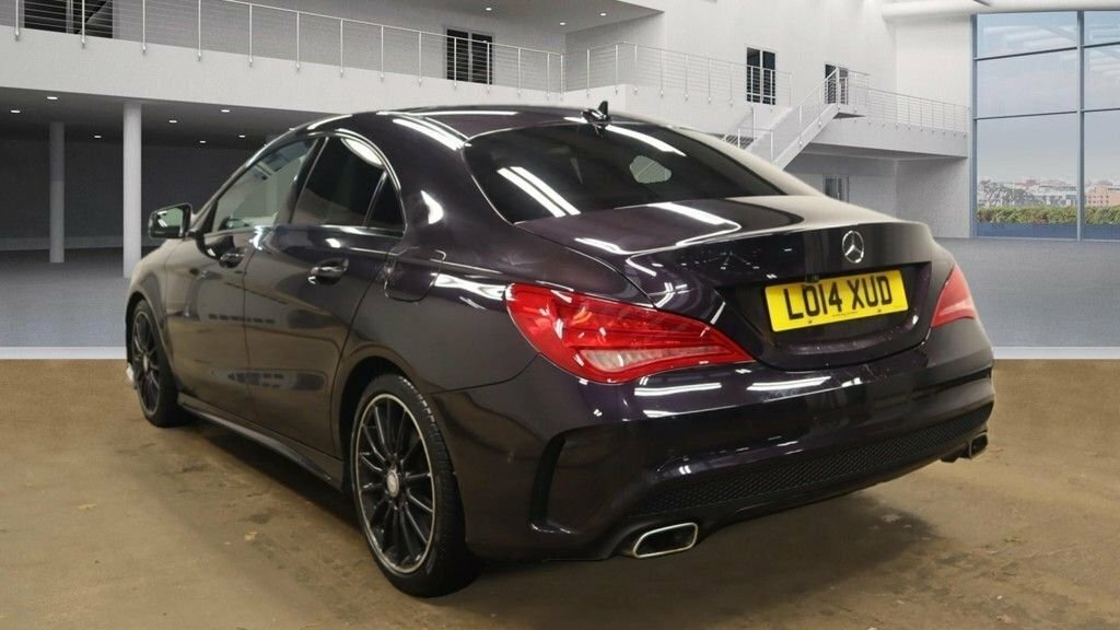 Mercedes-Benz CLA Class 2L Amg Sport LO14XUD Purple #3