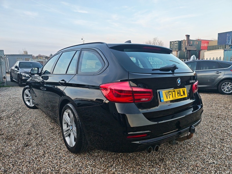 BMW 3 Series 320D Sport Touring VF17HLW Black #2