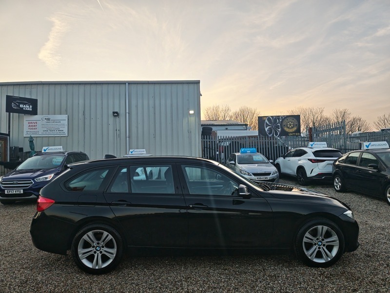 BMW 3 Series 320D Sport Touring VF17HLW Black #6