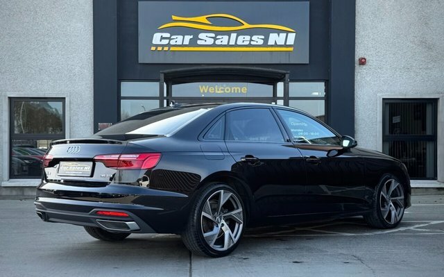 Audi A4 2.0 Tdi 35 Technik Saloon S Tronic Euro LP72DLJ Black #3
