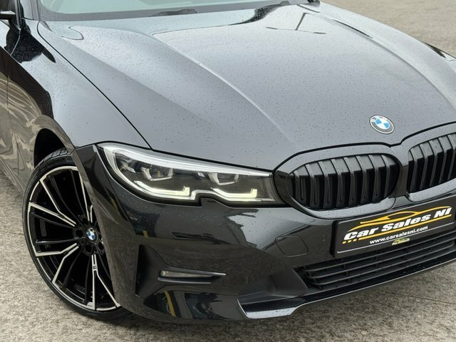 BMW 3 Series 2.0 320D Mht Se Pro Touring Hybrid DF71HTO Black #6