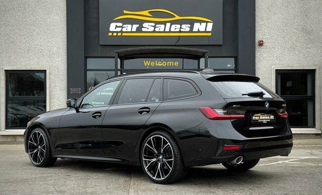 BMW 3 Series 2.0 320D Mht Se Pro Touring Hybrid DF71HTO Black #5