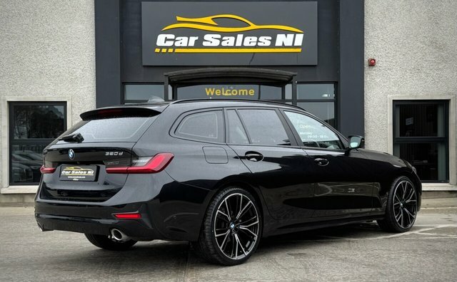 BMW 3 Series 2.0 320D Mht Se Pro Touring Hybrid DF71HTO Black #4