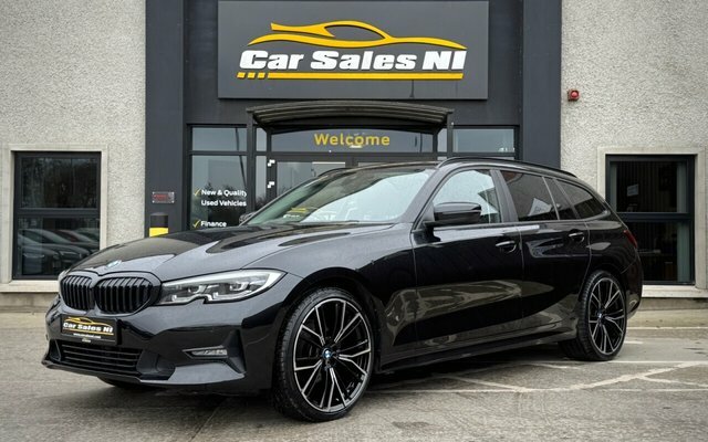 BMW 3 Series 2.0 320D Mht Se Pro Touring Hybrid DF71HTO Black #2