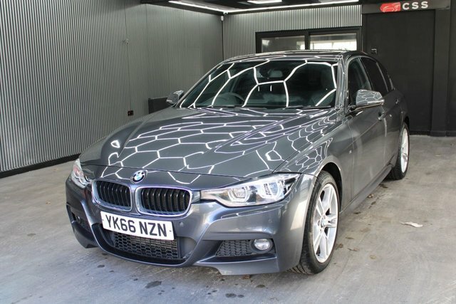 BMW 3 Series 2.0 320D M Sport X Drive Saloon Xd YK66NZN Grey #3